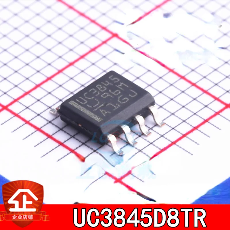 10pcs New and original UC3845D8TR UC3845 SOIC-8 Switch controller IC chips UC3845D8TR UC3845 SOP-8
