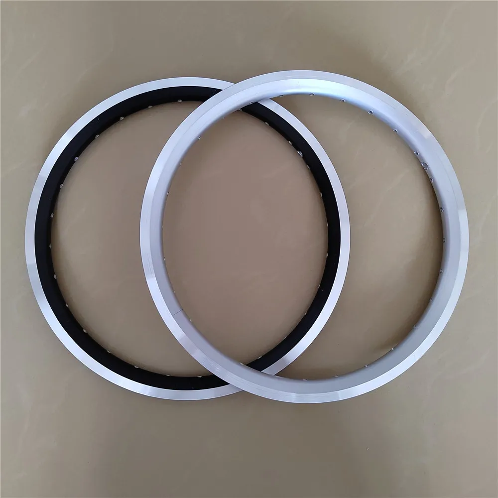 

305 Folding Bike 16" 1.0/ 2.125 BMX Rim Double Layer Aluminum Alloy Ring CNC Black Silver 20/24/28/32/36 Hole for SRA683 KT510