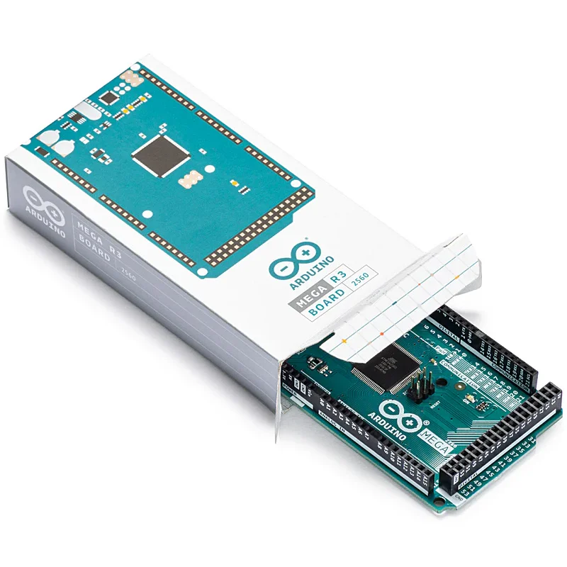 Фото Arduino Mega 2560 Rev3 A000067 ATMEGA2560 AVR однокристальная плата разработки микрокомпьютера Оригинал, импортированный из Италии №2