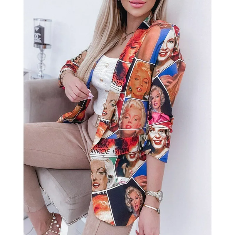 Рисунок 2 - Женский облегающий блейзер с длинным