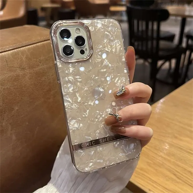 Блестящий чехол для iPhone 13 Pro 12 11 Max XR XS X 8 7 Plus мягкий силиконовый IMD |