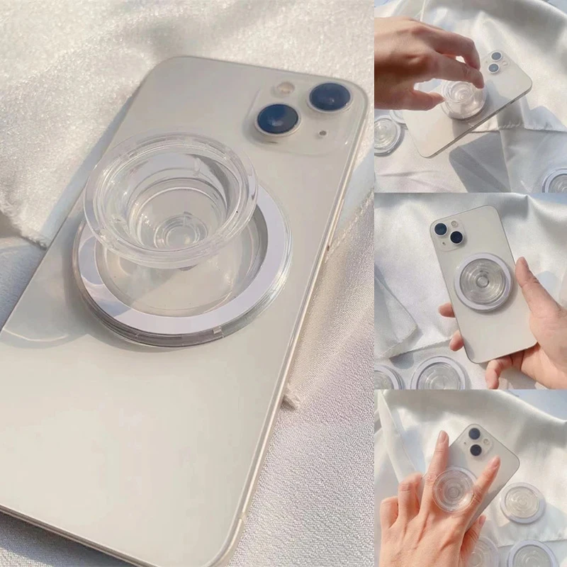 Магнитный держатель-подставка для IPhone 15 14 13 Huawei Sumsung