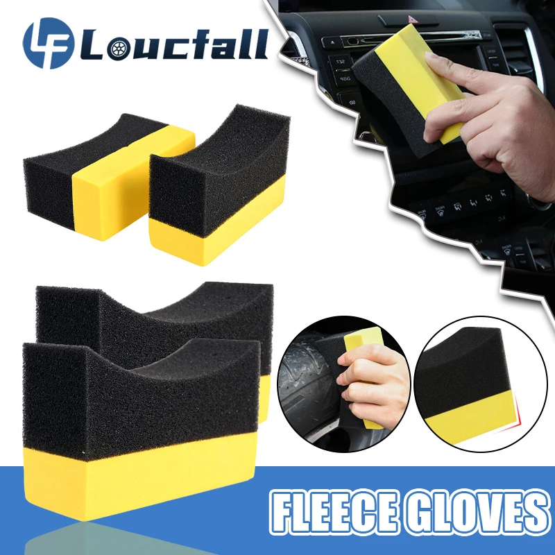 

U-образная автомобильная шина, прозрачная фотощетка, автомобильная восковая Чистящая губка, принадлежности для чистки автомобиля, губка дл...