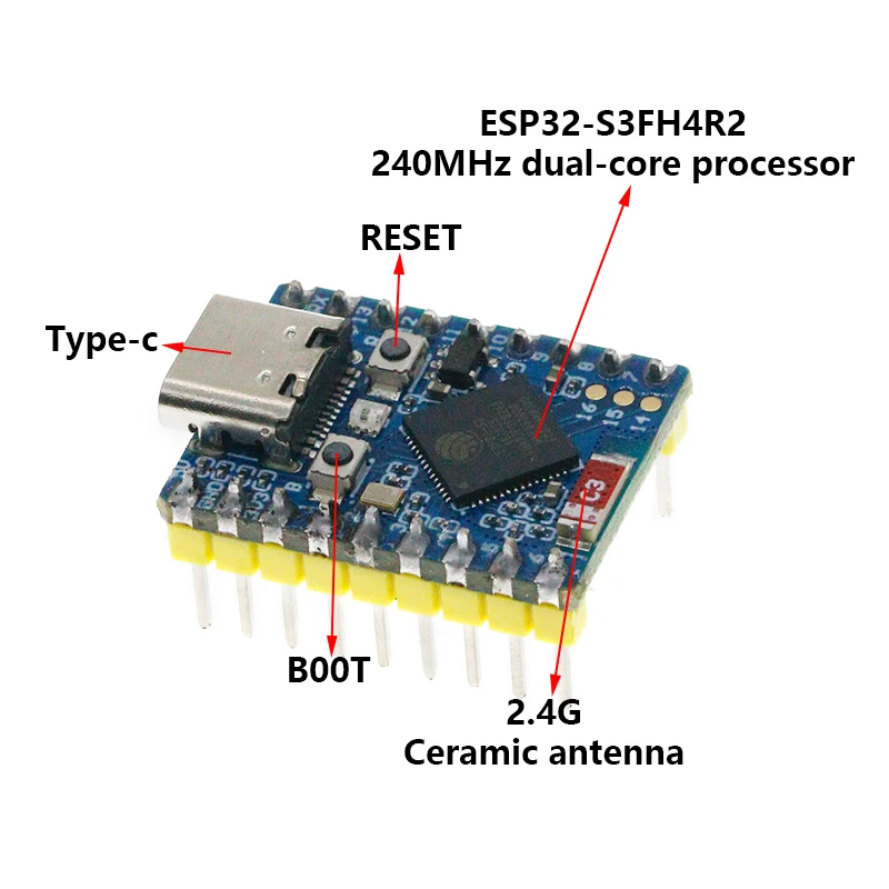 ESP32-S3-Zero Mini модуль