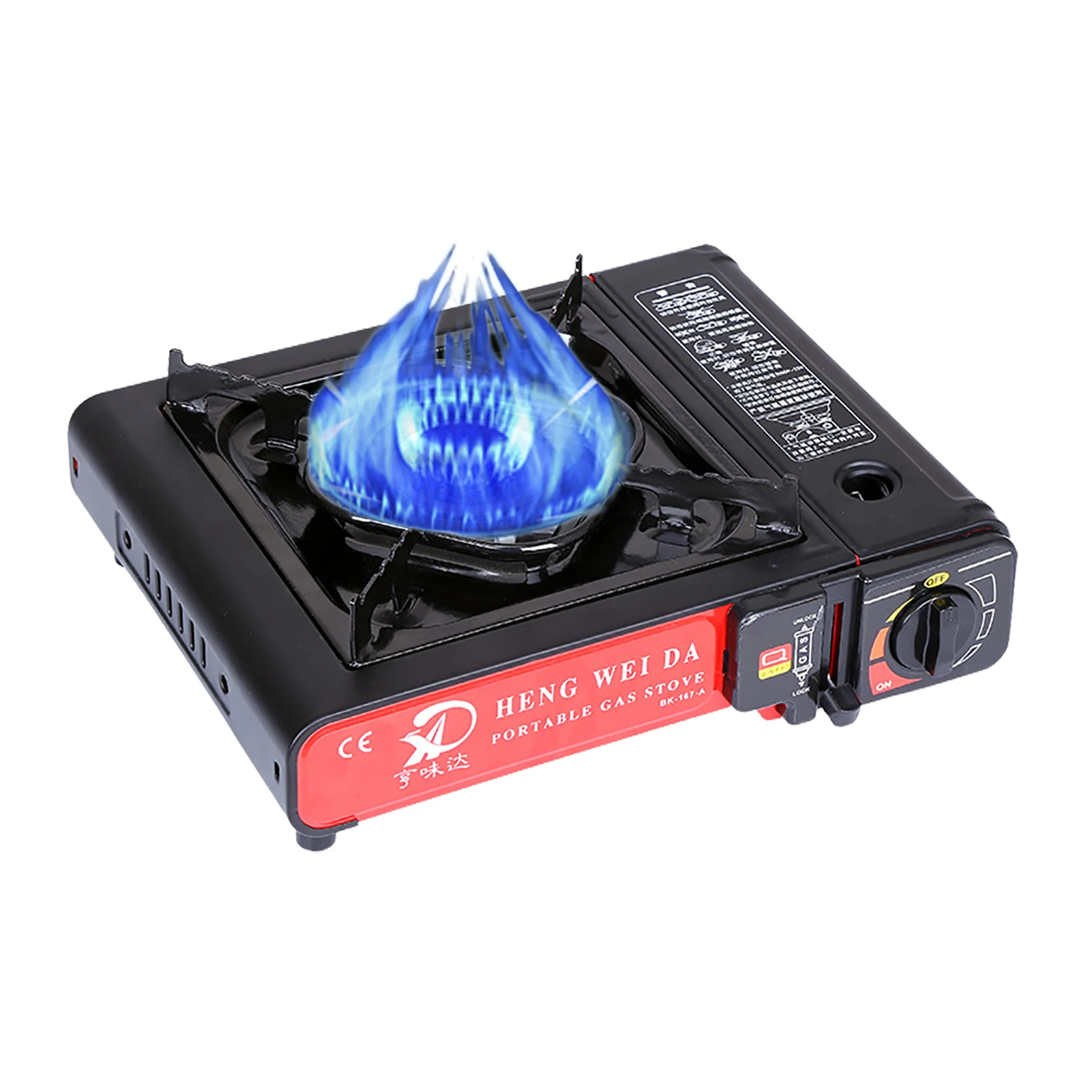 

Portable Camping Stove Double Single Portable Burner Portable Single / Dual Use Burner Camping Stove Camping Cooking Set For