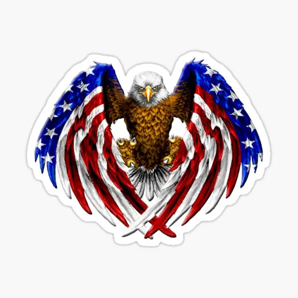

Car Eagle Sticker Bonding Sticker American Flag 17CM a5
