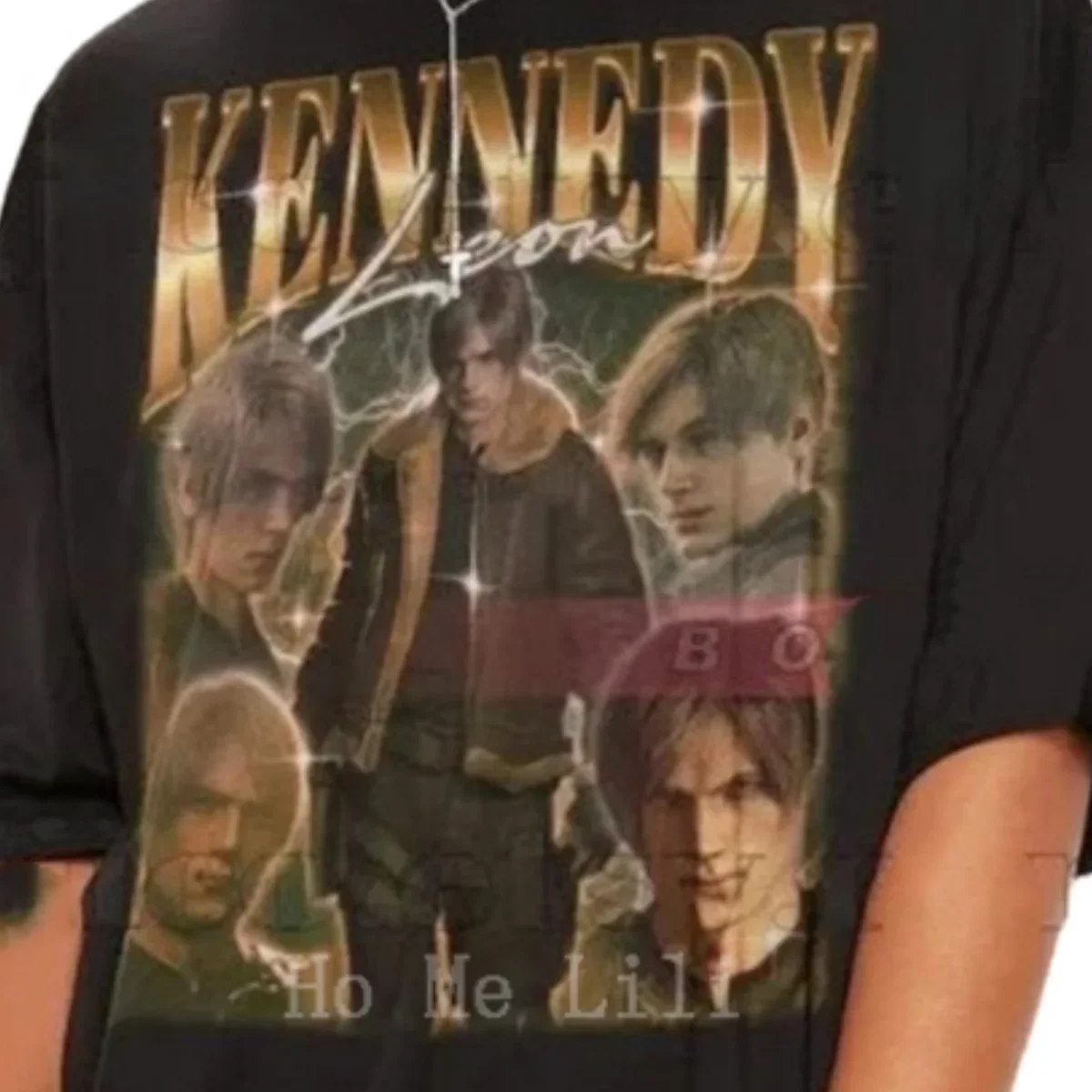 Спортивная женская футболка Леон рубашка Кеннеди Винтажная подарок