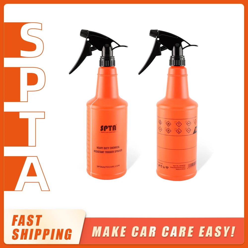 

(Bulk Sale)SPTA 750ml Professional Sprayer Acid and Alkali Resistant Atomozing Sprinkling Can Adjustable Nozzle For Car Beauty