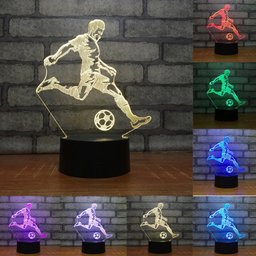 

1pc Lamp Colorful Football Sports Night for Room