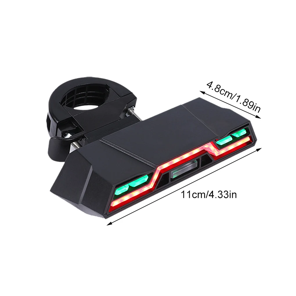 

Задний фонарь для велосипеда, USB Перезаряжаемый задний фонарь с дистанционным управлением, для езды на велосипеде ночью, лм, сигнал поворота