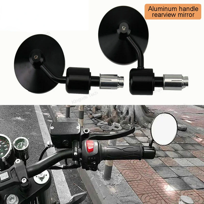 

For Super SOCO TS TC MAX Scooter Modified Accessories Rearview Mirror Large Field of View Handle Mirror Side Mirrors