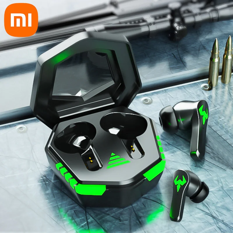 

Беспроводные игровые стереонаушники Xiaomi 2022, деловые Bluetooth наушники, спортивные водонепроницаемые наушники с микрофоном для Samsung