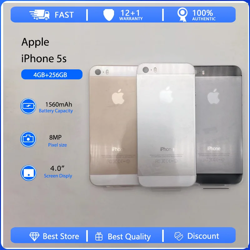 Смартфон Apple iPhone 5s 1/16ГБ 1/32ГБ б/у
