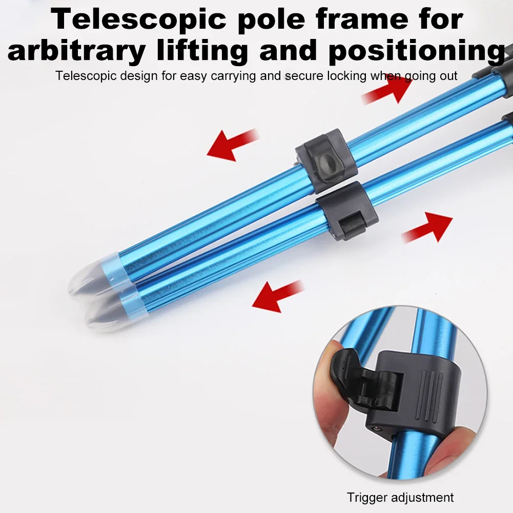 Портативный держатель для удочки из алюминиевого сплава