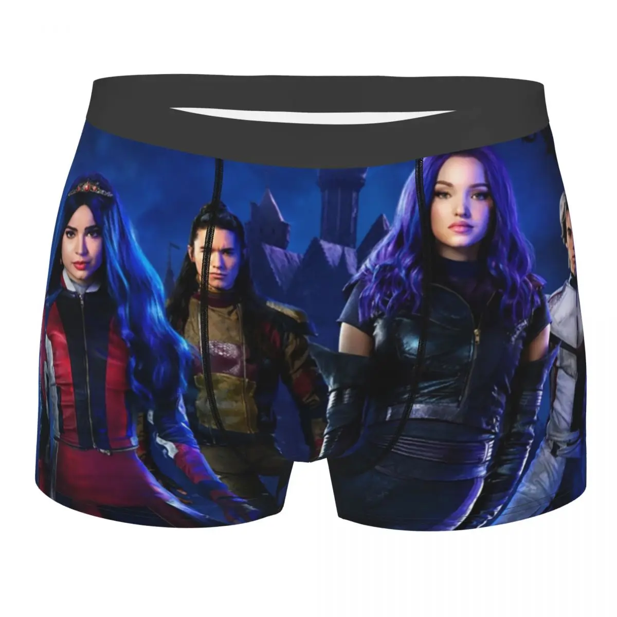 

Fantasy Song And Dance TV Movie Boxer Shorts Men 3D Printed Male Soft Descendants Underwear Panties Briefs