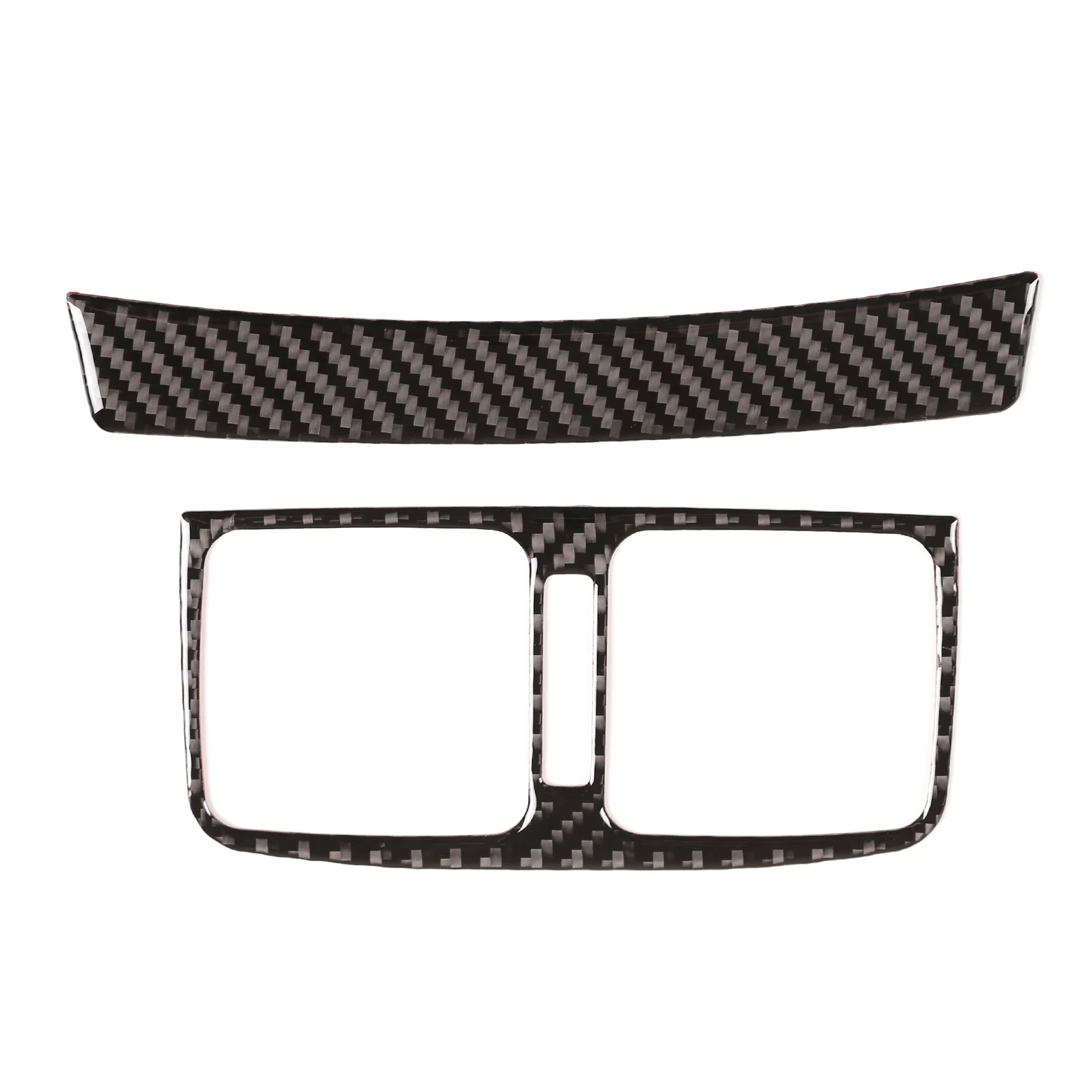 

Для Toyota Hilux 2015-2021 углеродное волокно Автомобильная задняя крышка выпускного отверстия воздуха отделка автомобильный Стайлинг