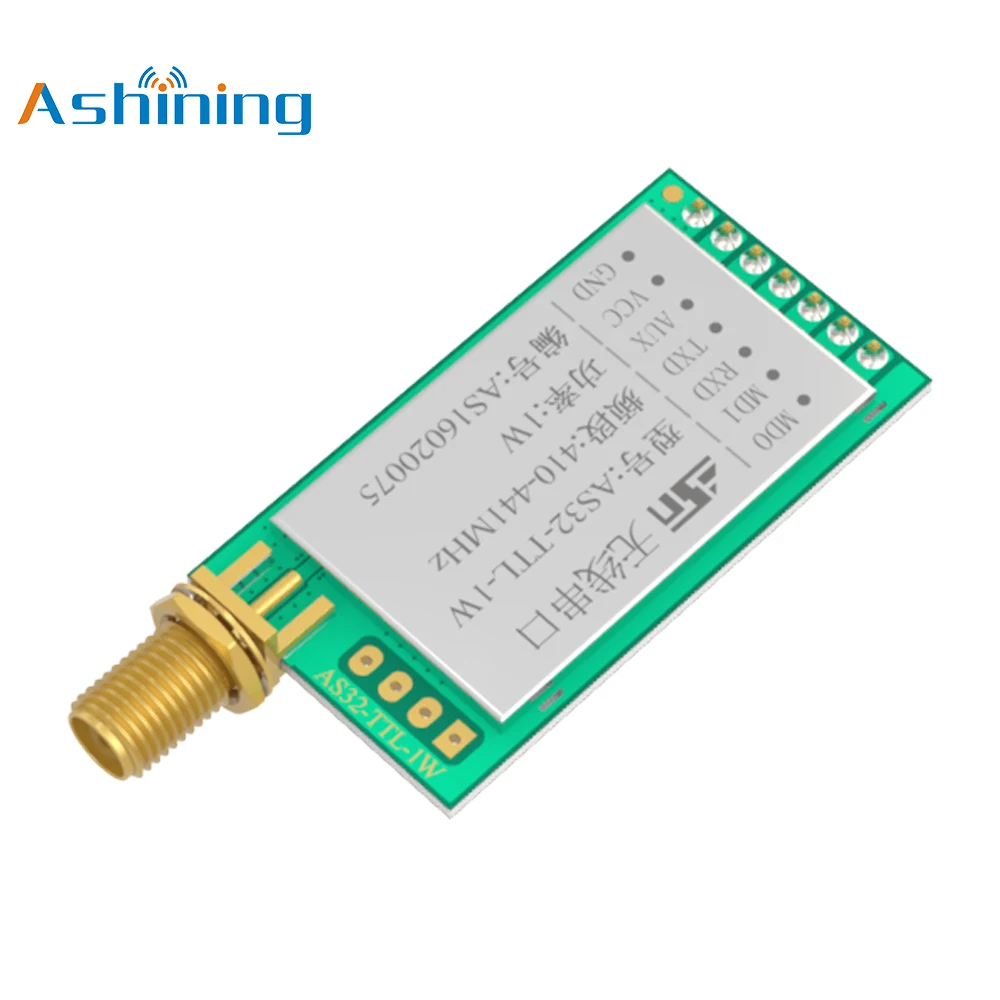 Ashining Long range 8KM Transceiver High Power RF Wireless Transmitter Module 433mhz LORA Module