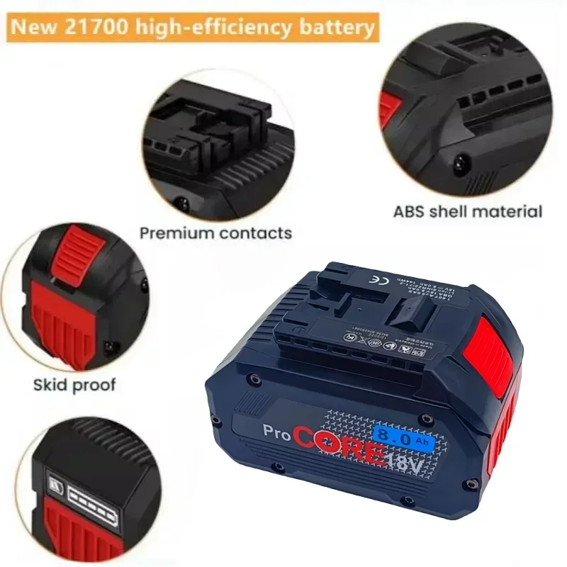 Аккумуляторная батарея BAT609 BAT618 GBA18V80 21700