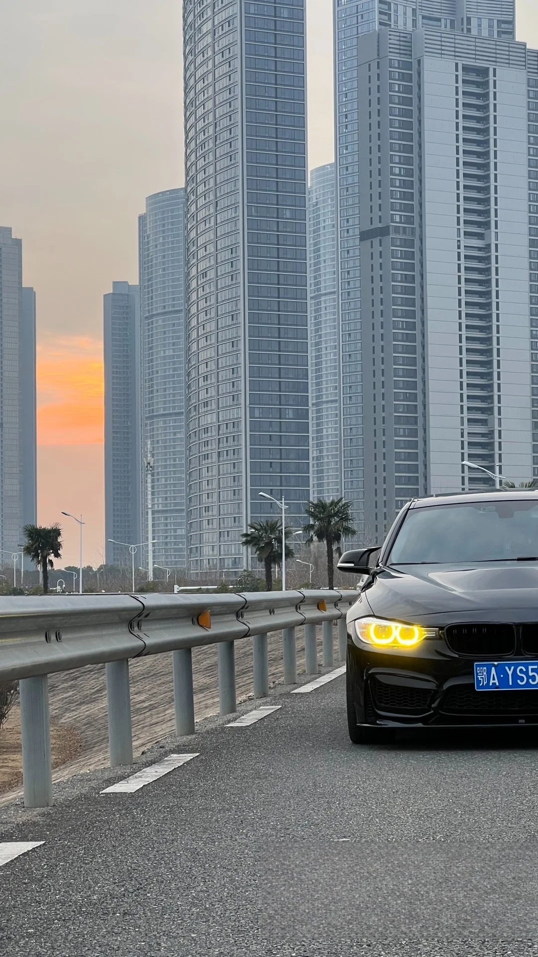 Лимонно-желтый модуль DRL CSL ангельские глаза для 2012-2015 BMW 3 серии F30 F31 F34 GT