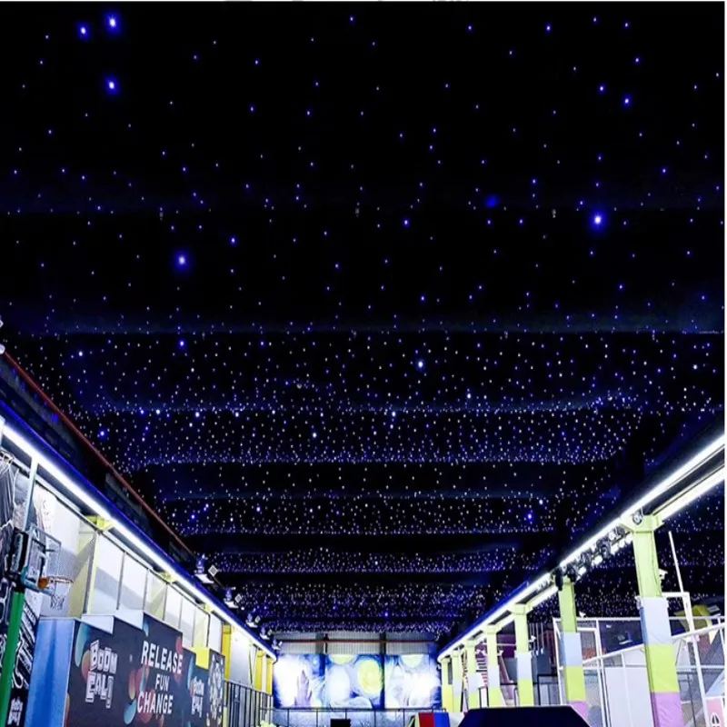 Индивидуальный сценический фон светодиодный ткань со звездами звездное небо