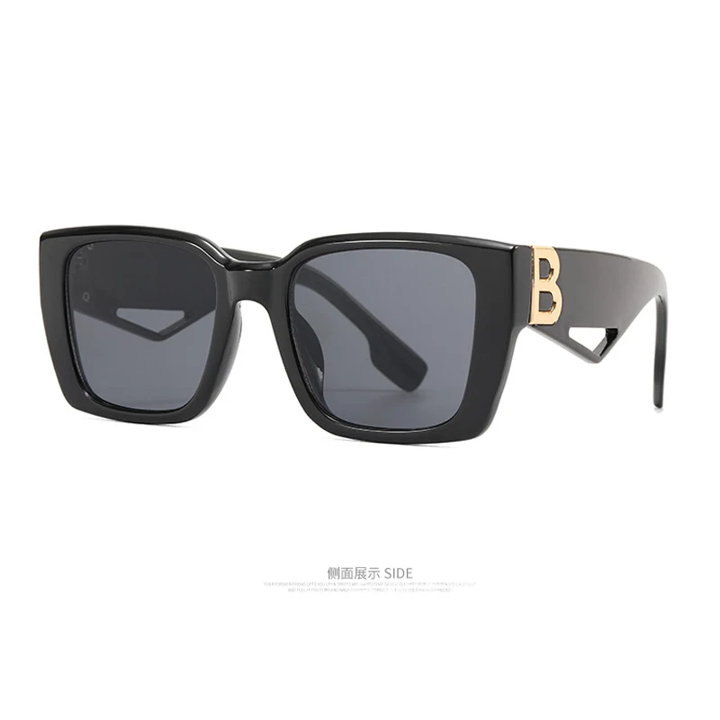 

Ladies Cat Eye Sunglasses Hollow Out Large Frame Sun Glass Personality Gradient Retro Glasses Polarized Outdoor UV400 Protection