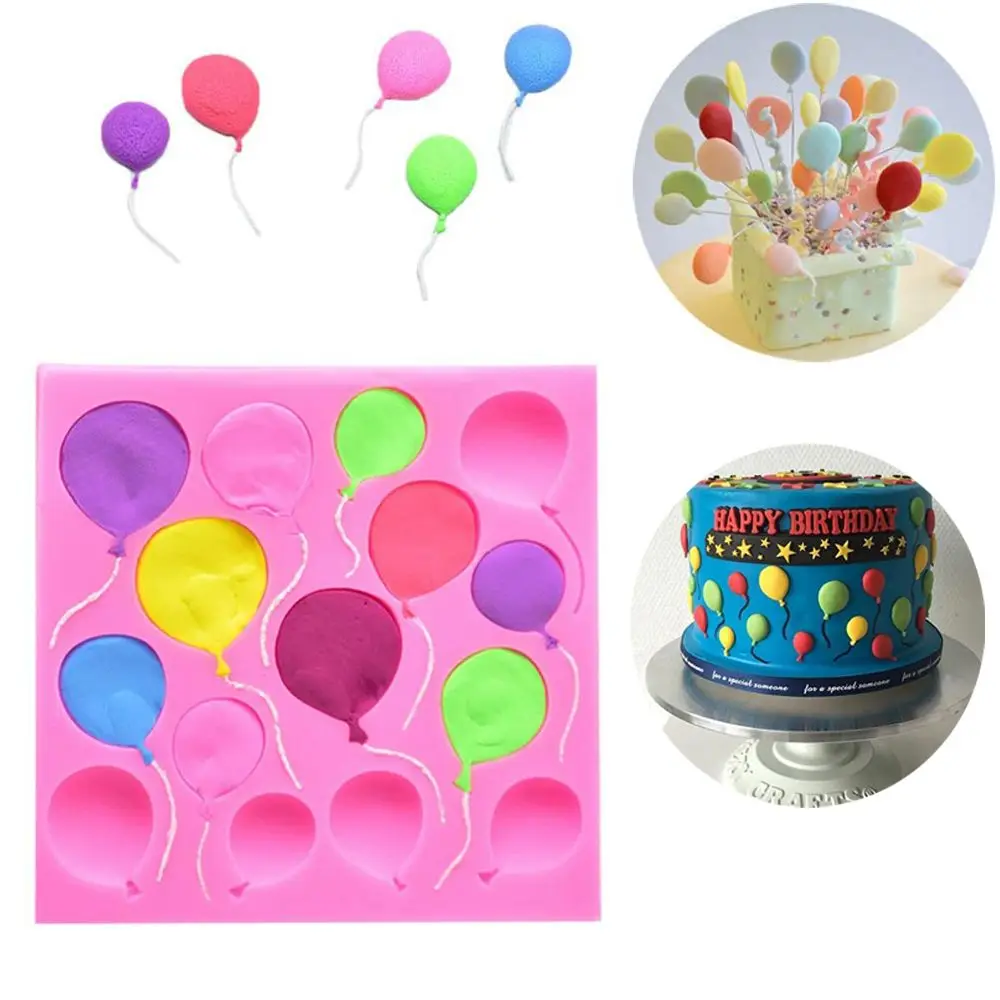 

Шоколадное украшение с мастикой, форма для торта на день рождения, шара, торта, шоколада, силиконовая форма, формы для воздушных шаров, формы для мастики