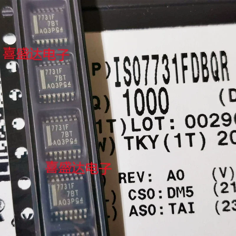 

10Pcs~50Pcs Original ISO7731FDBQR ISO7731FDBQ 7731F SOP16
