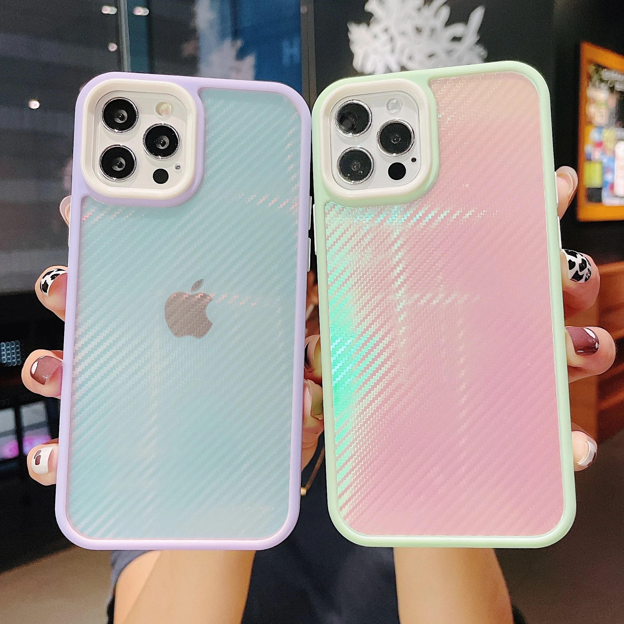 

Чехол для телефона moskado из ТПУ и ПК из углеродного волокна для iphone 11 Pro Max 12 Pro Max, пылезащитный мягкий чехол