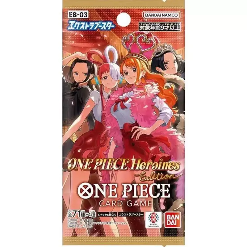 Фото Коллекционные карточные игры Bandai Namco One Piece (японская версия) OP01-OP12: отдельные бустерные пакеты для аниме-коллекции №5