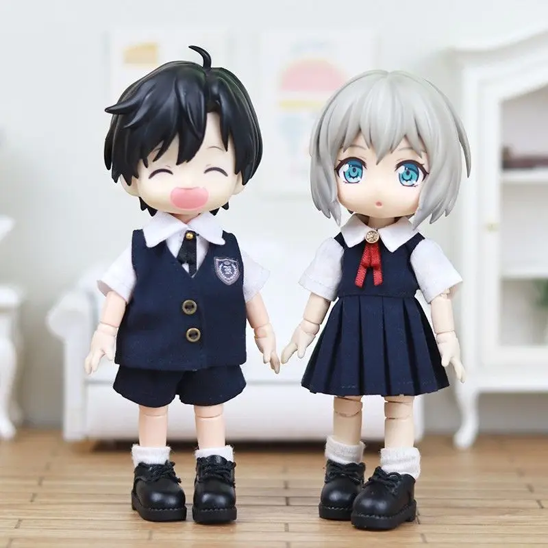 Кукольное платье HOUZIWA 1/12 BJD ГСК Молли P9 Одежда для кукол Ob11
