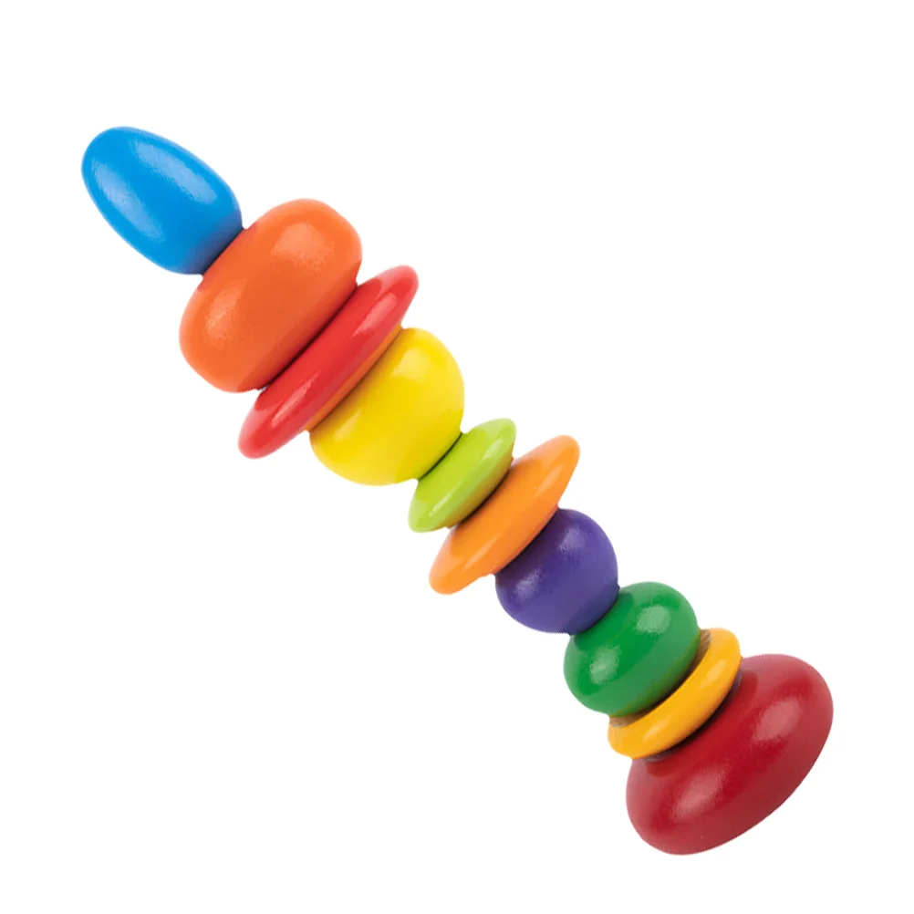 1 set of Simulation Stone Building Blocks Colorful Stone Block Stacking Toys
