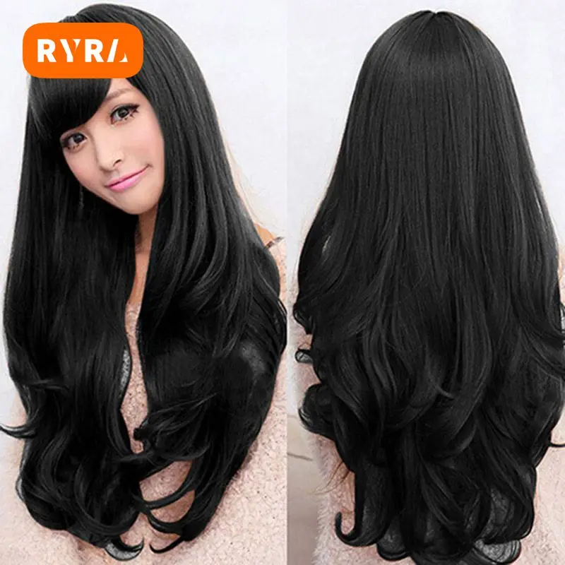 

Парики женские Длинные Синтетические, термостойкие свободные натуральные волосы для косплея, модный Стайлинг