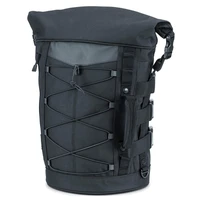 custom expandable motorcycle travel luggage bag weatherproof duffel bag motorbike tour trunk bag with sissy bar straps