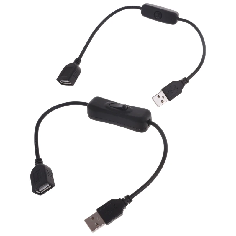 

USB Cable with ON/OFF Cable Extension Toggle for USB USB Fan Power Supply Line Durable Adapter