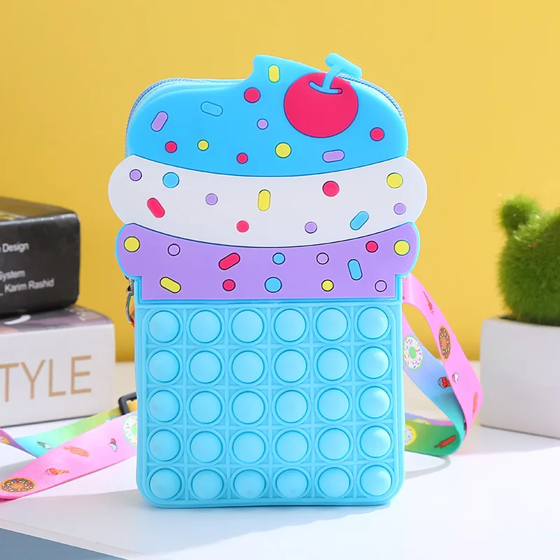 

Fashion Pop Et Xxl Big Size Unicorn Bag Women Messenger Bag Fidget Toys Push Sensory Stress Relief Anti Stress Squeeze Toys Gift