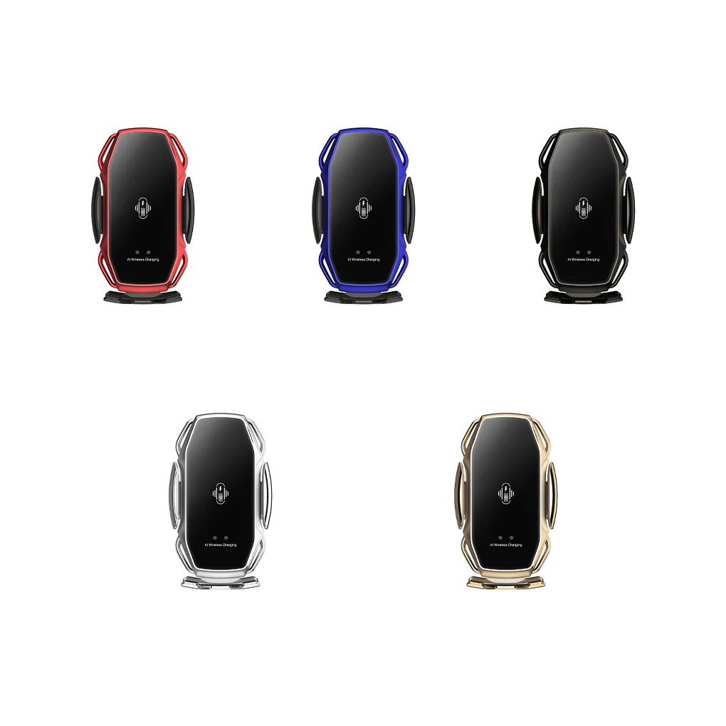 

Durable Phone Holder With Up And Down Induction - Easy To Install Hands-free Non-skid Wireless Car Recharger Holder