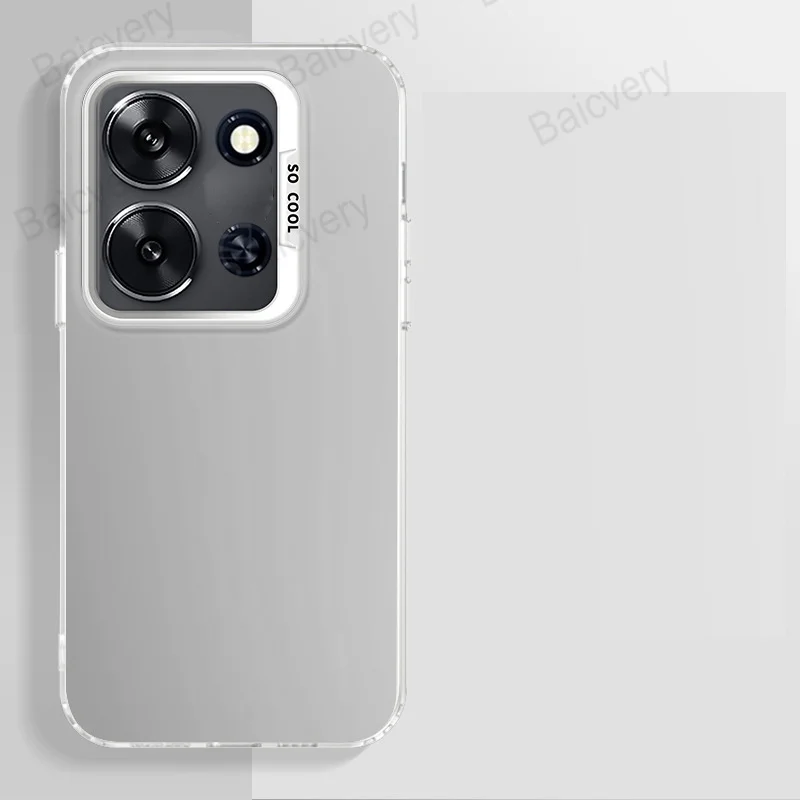 Капы для Infinix Note 30 5G X6711 4G X6833B X6716B красочный матовый защитный чехол IMD с защитой от