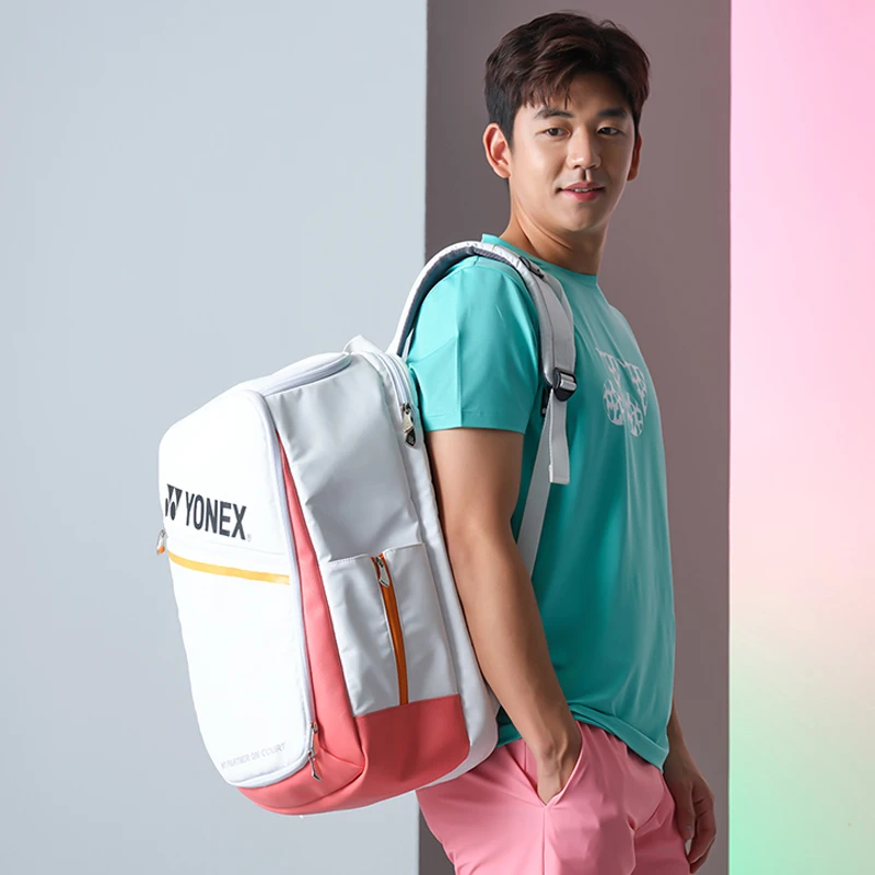 YONEX New Version Korean 5pcs Racquet Backpack Large Capacity Badminton Bag Men and Women Professional Authentic Racket Backpack