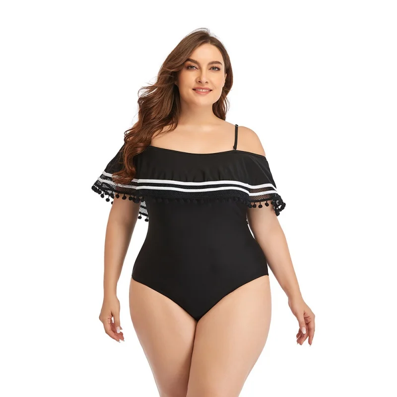 

One-Pieces Plus Size Swimwear Women 2022 Halter Swimsuit Push Up Bathing Suit Sexy High Waist Bodysuit Swimsuits From One Piece