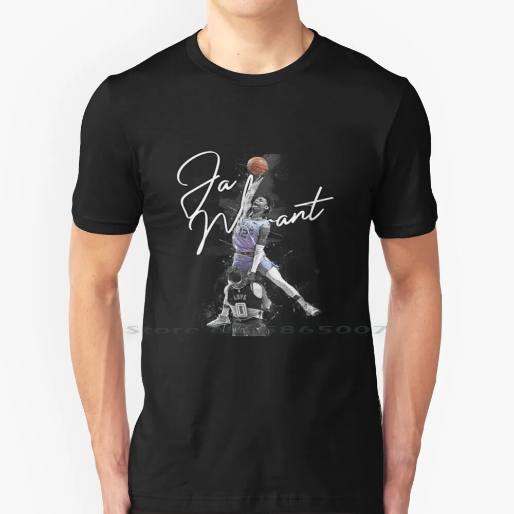 Ja Morant T Shirt In Cotone 100% Ja Morant Sport 12 Jaren Jackson Jr James Zion Williamson College Basketball Capra Cerchi Ja Regole