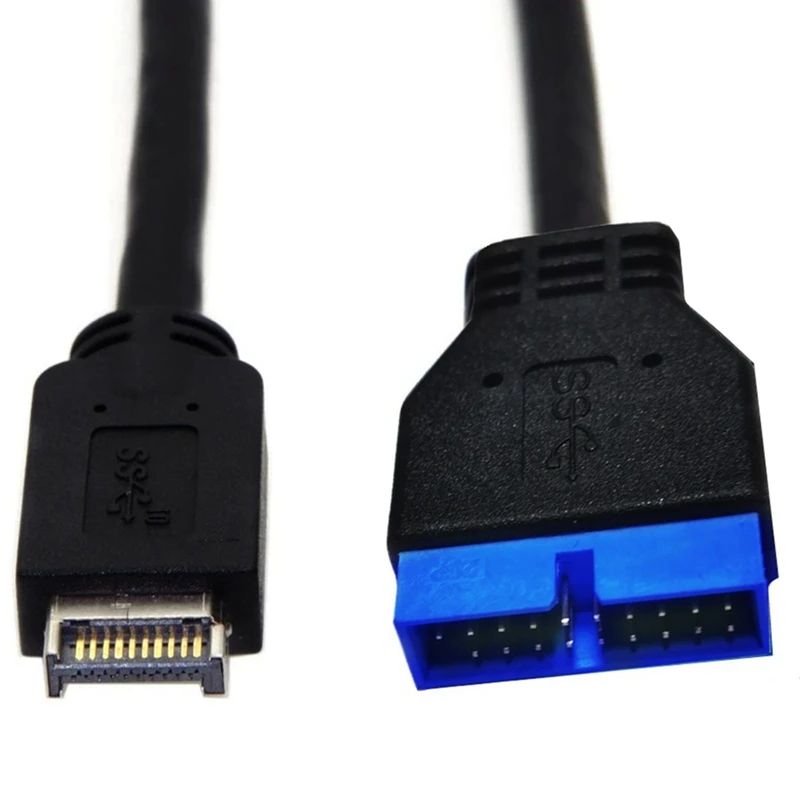 30 см новая акция-USB 3 1 передняя панель разъем для USB 0 20-контактный Удлинительный