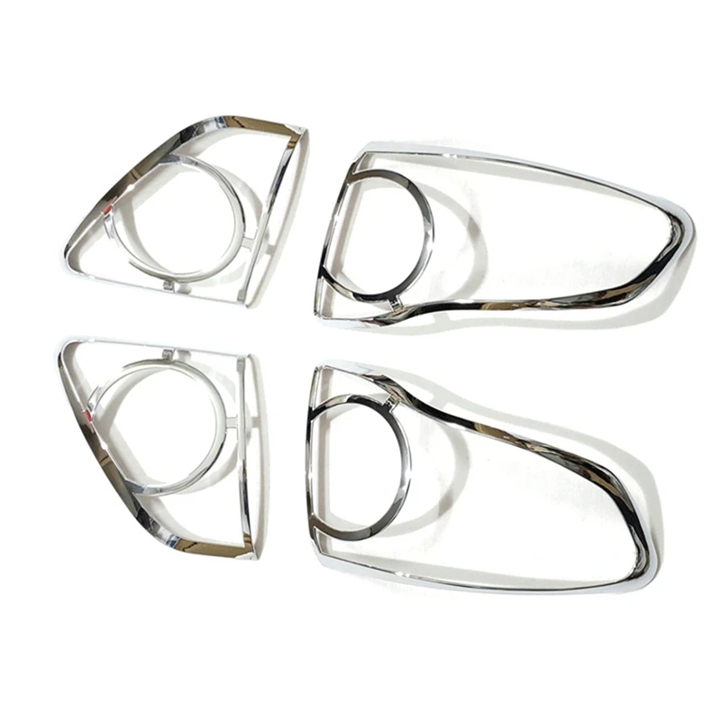 Задняя задняя фонарь рамка Стайлинг ABS Хромированная Крышка отделка для Toyota Corolla