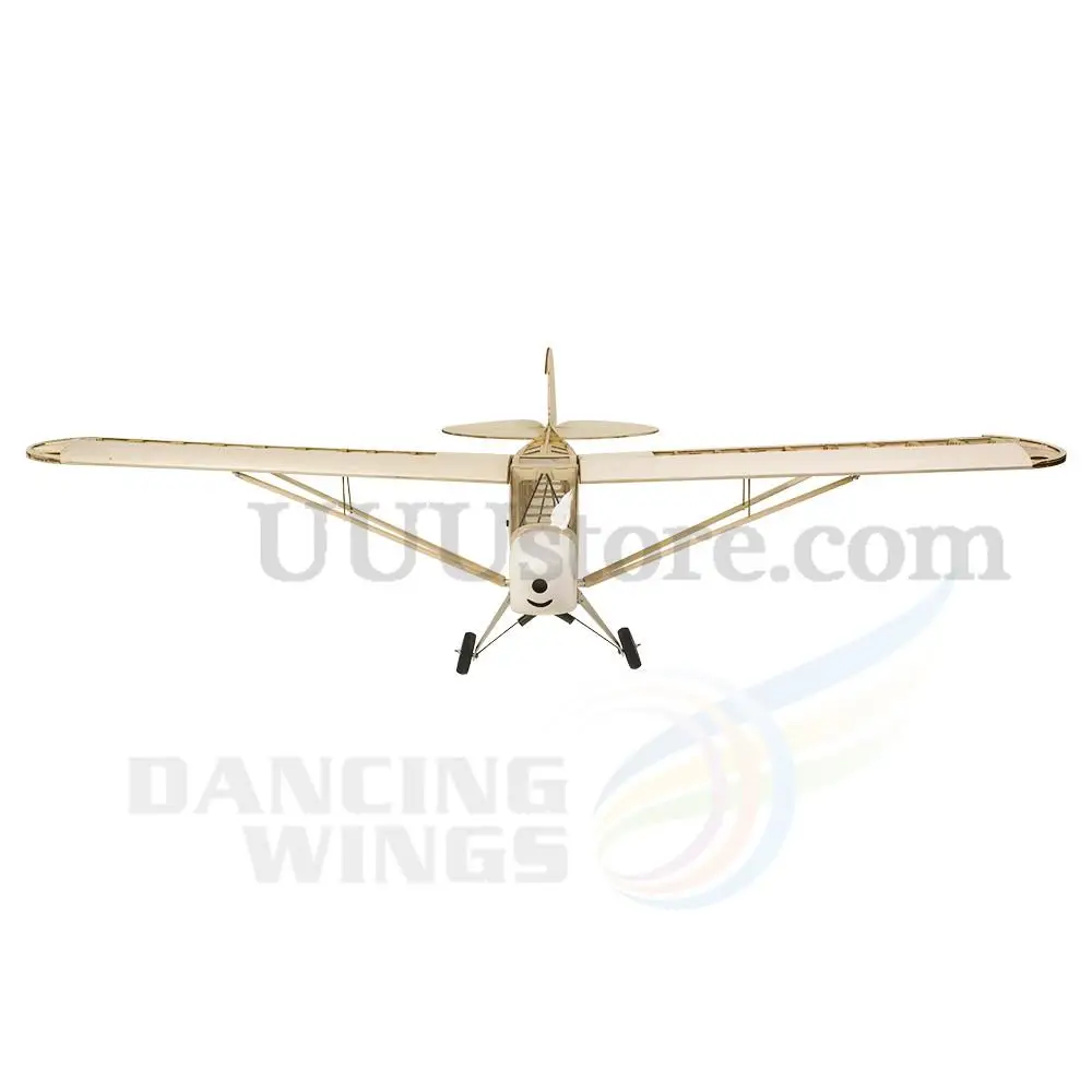 Модель самолета DW Hobby 1 8 M Piper Cub J3 70 и Balsa деревянный летательный аппарат аэромодин