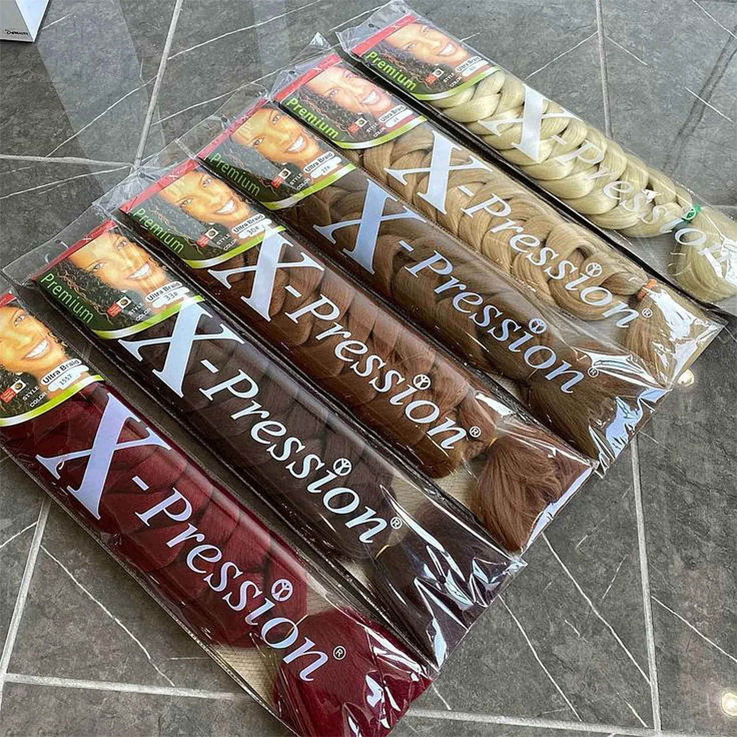 Синтетические Плетения Канекалон Наращивание Волос Высокотемпературное