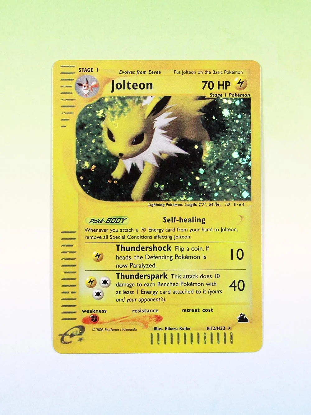 Фото PKM Proxy Generations (GEN) Jungle (JU) Neo Destiny (N4) Коллекционные редкие карты с голографическим и обычным дизайном Джолтеона/Флареона, подарки и игрушки PTCG №2