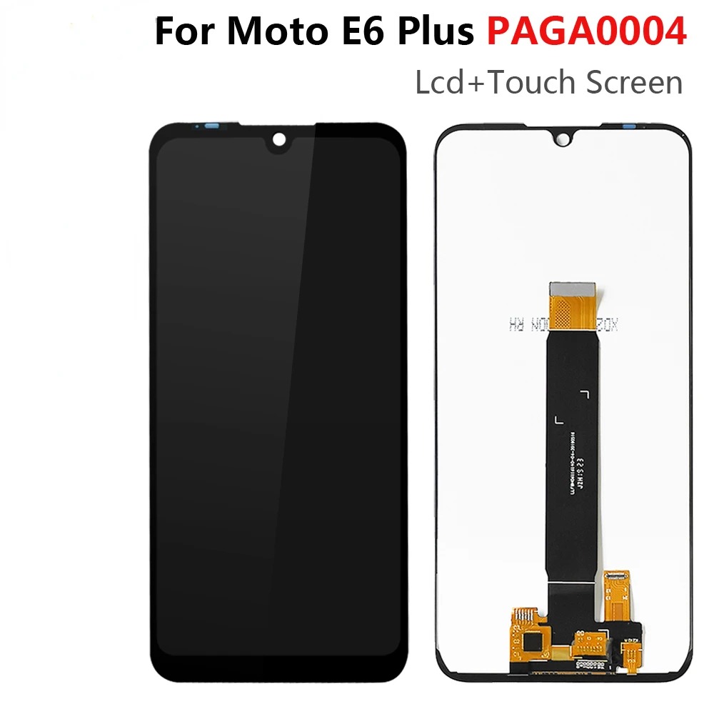 

For Motorola Moto E6 Plus PAGA0004 LCD Display Touch Screen Digiziter Assembly For moto E6 Plus Display Repair LCD Screen