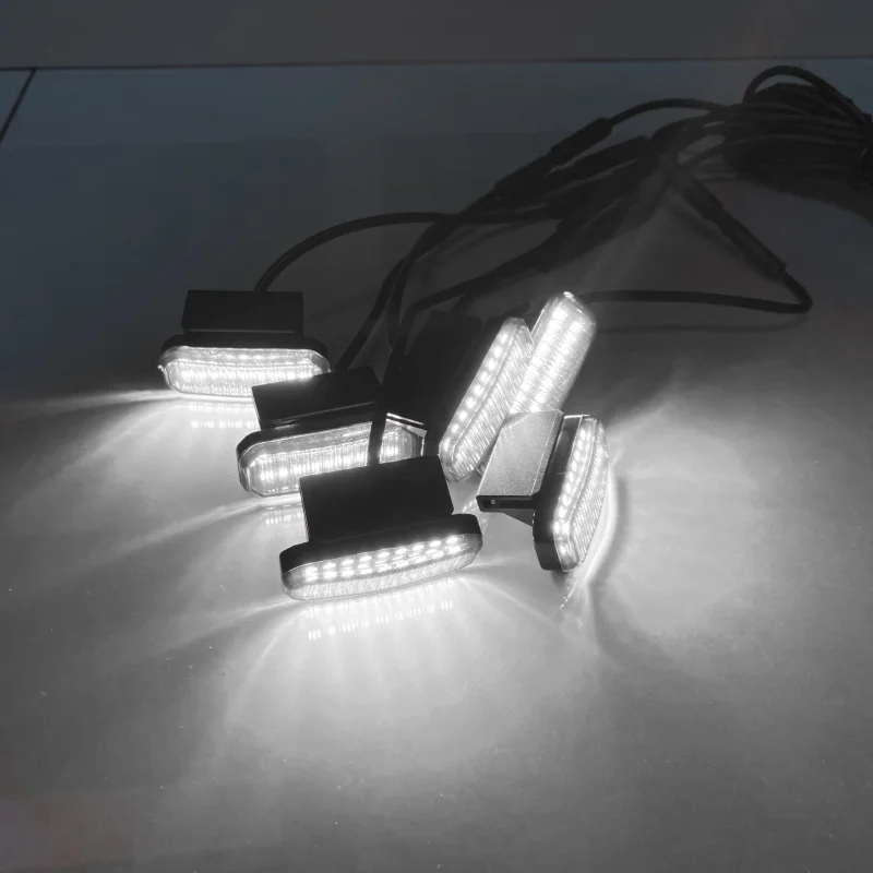 

Светодиодный передний светильник на решетке для Ford F-150 Raptor Ranger, автомобильные дневные ходовые огни, лампа для бровей для пикапа Offroad 12 В