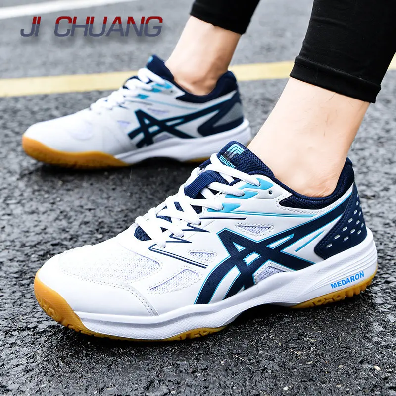 2023 Professional Tennis Shoes for Men Women Breathable Badminton Volleyball Shoes Indoor Sport Training Sneakers Tennis Men