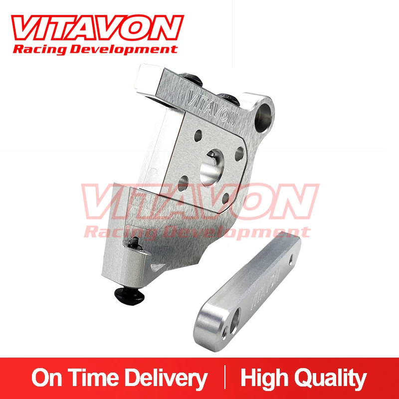 VITAVON Redesigned Alu7075 CNC Motor Mount for Traxxas MAXX 1/10