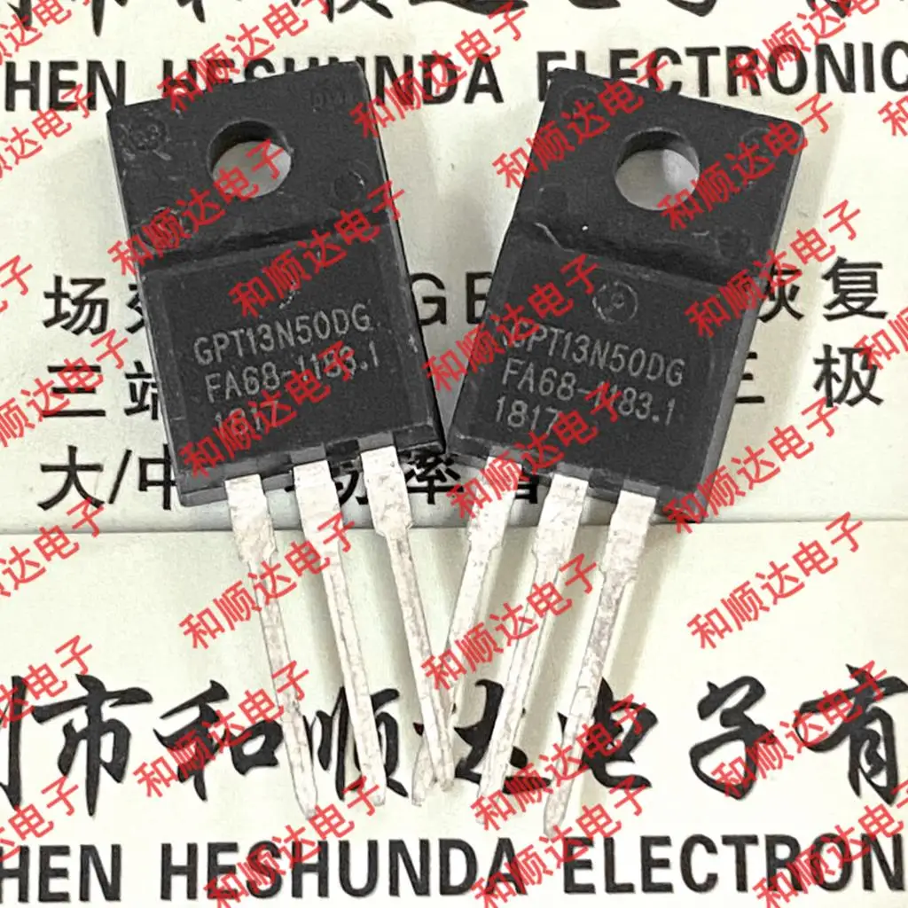 Оригинал 5 шт./GPT13N50DG GPT18N50DG TO-220F Оригинал 5 шт./GPT13N50DG GPT18N50DG TO-220F